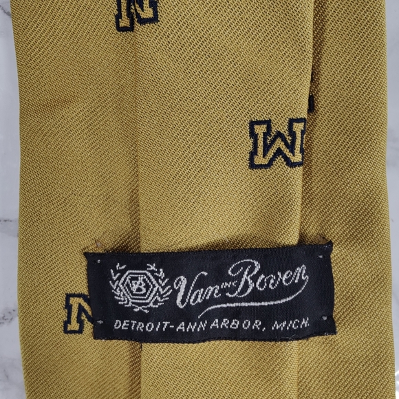 Van Boven Michigan University Tie - Picture 6 of 6